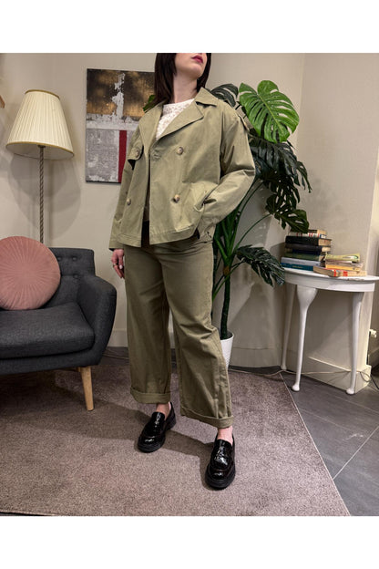 SUSY MIX Trench corto Susy mix Verde