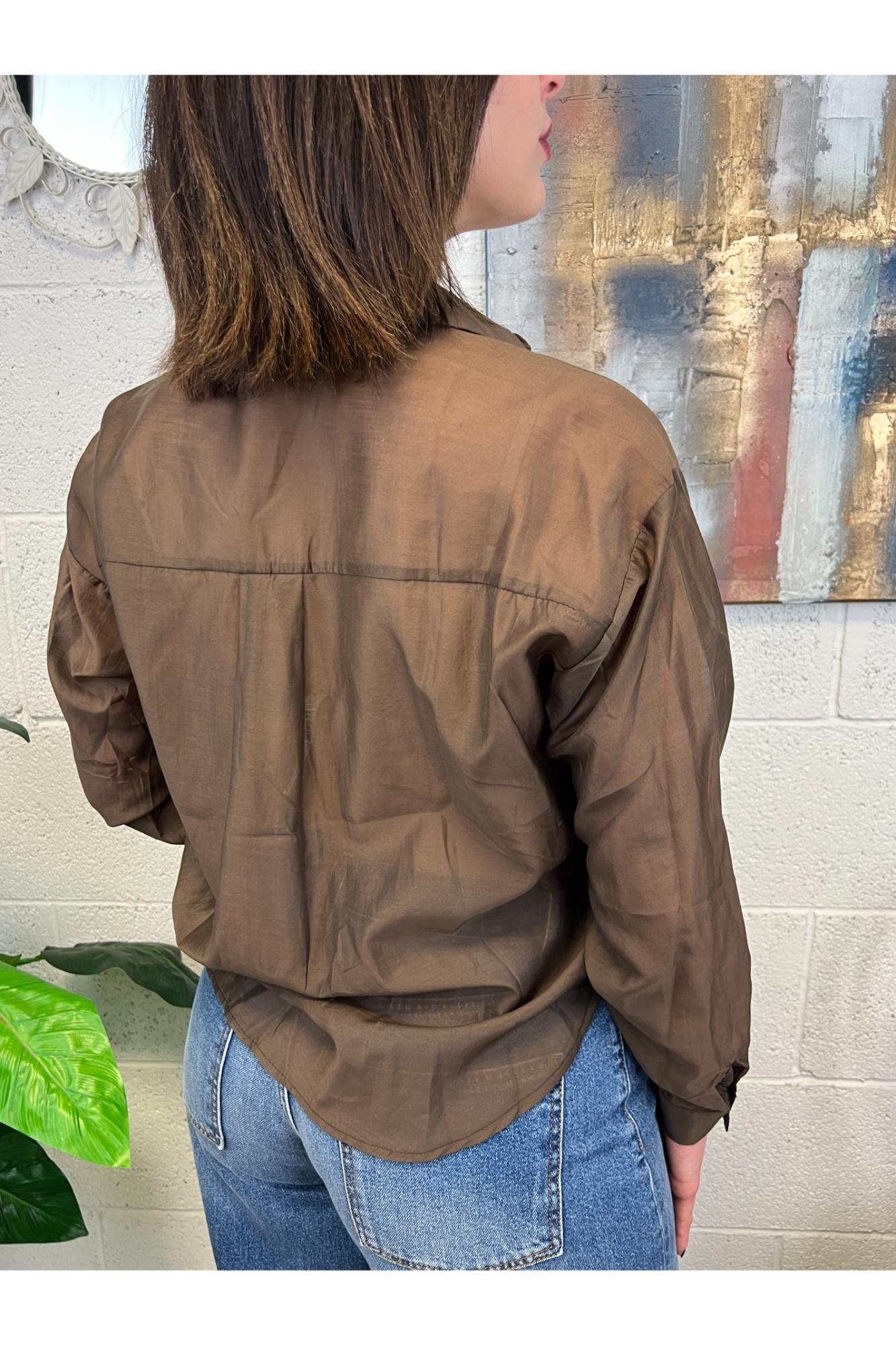 SUSY MIX Camicia lunga nel dietro Susy mix Moro