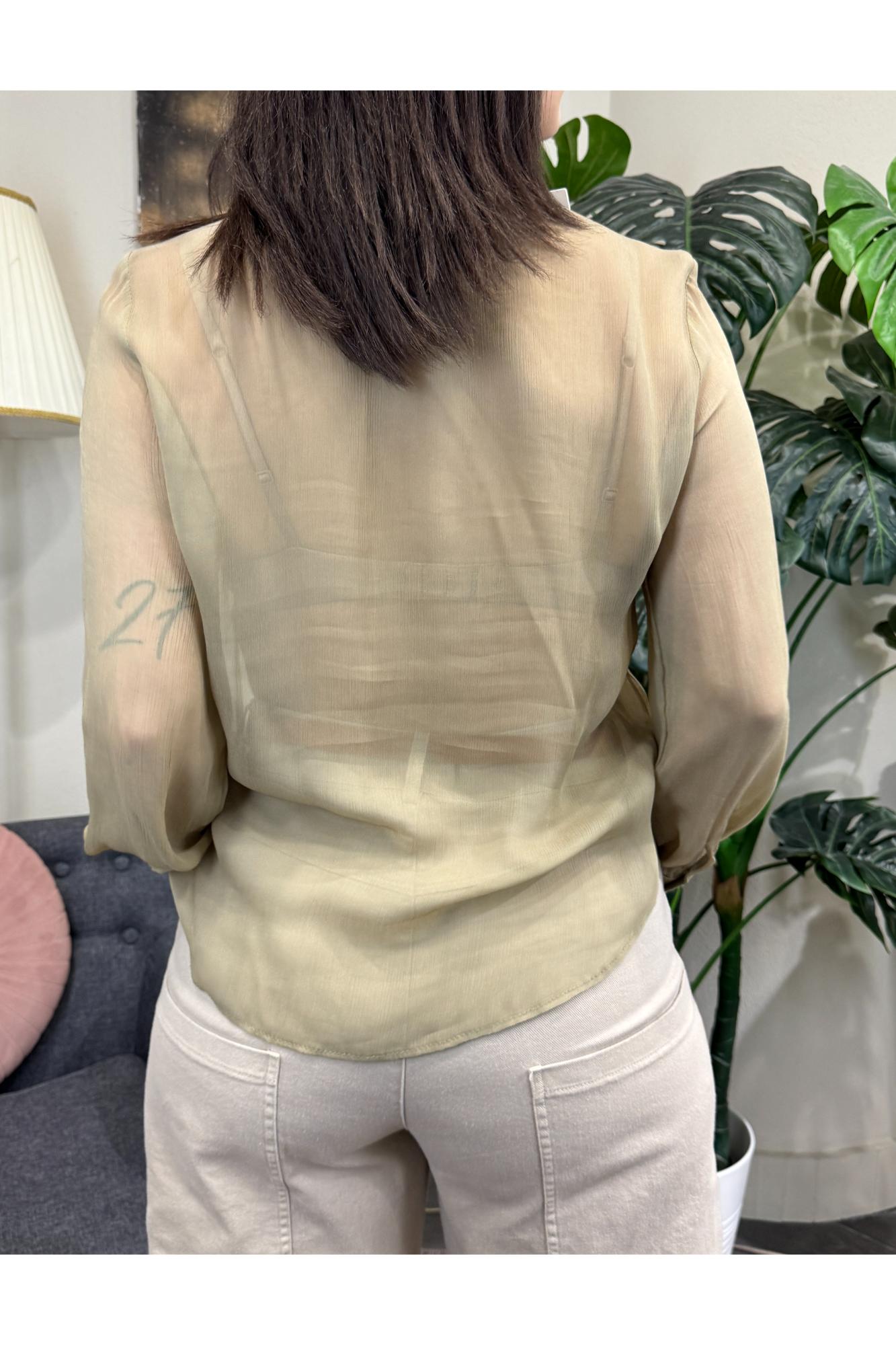 SUSY MIX Camicia velata Susy mix Verde