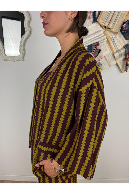 DIXIE Kimono ondina Dixie Olio
