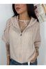 maglione con zip manica corta dixie m277b044a 20373734
