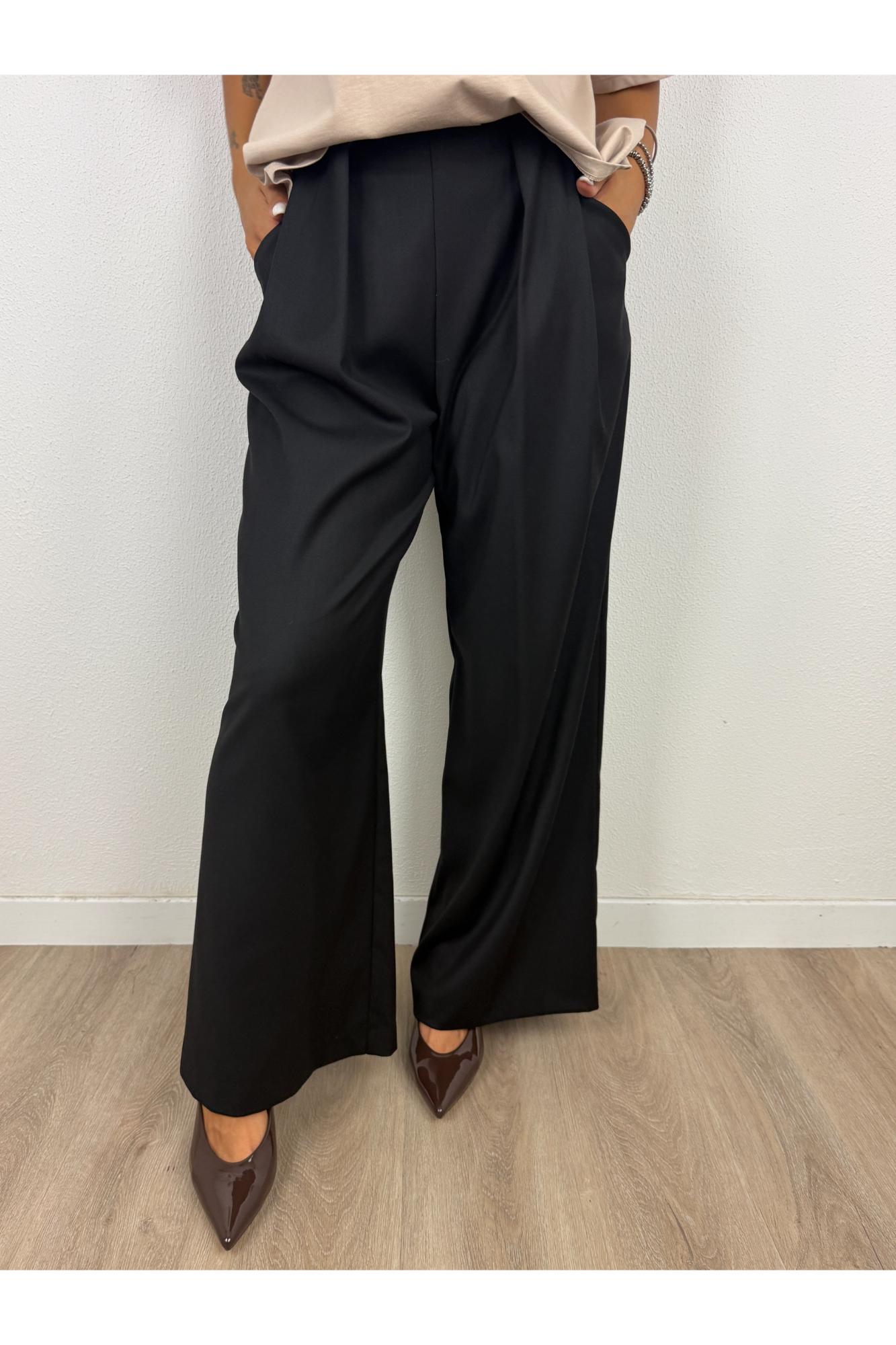DIXIE Pantalone con pence passante Dixie Nero