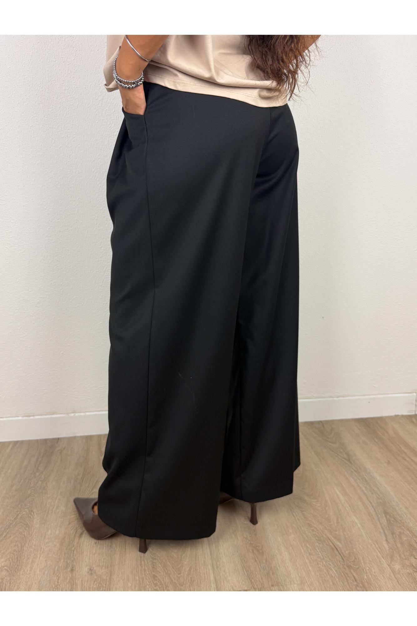 DIXIE Pantalone con pence passante Dixie Nero