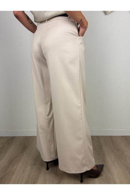 DIXIE Pantalone con pence passante Dixie Panna