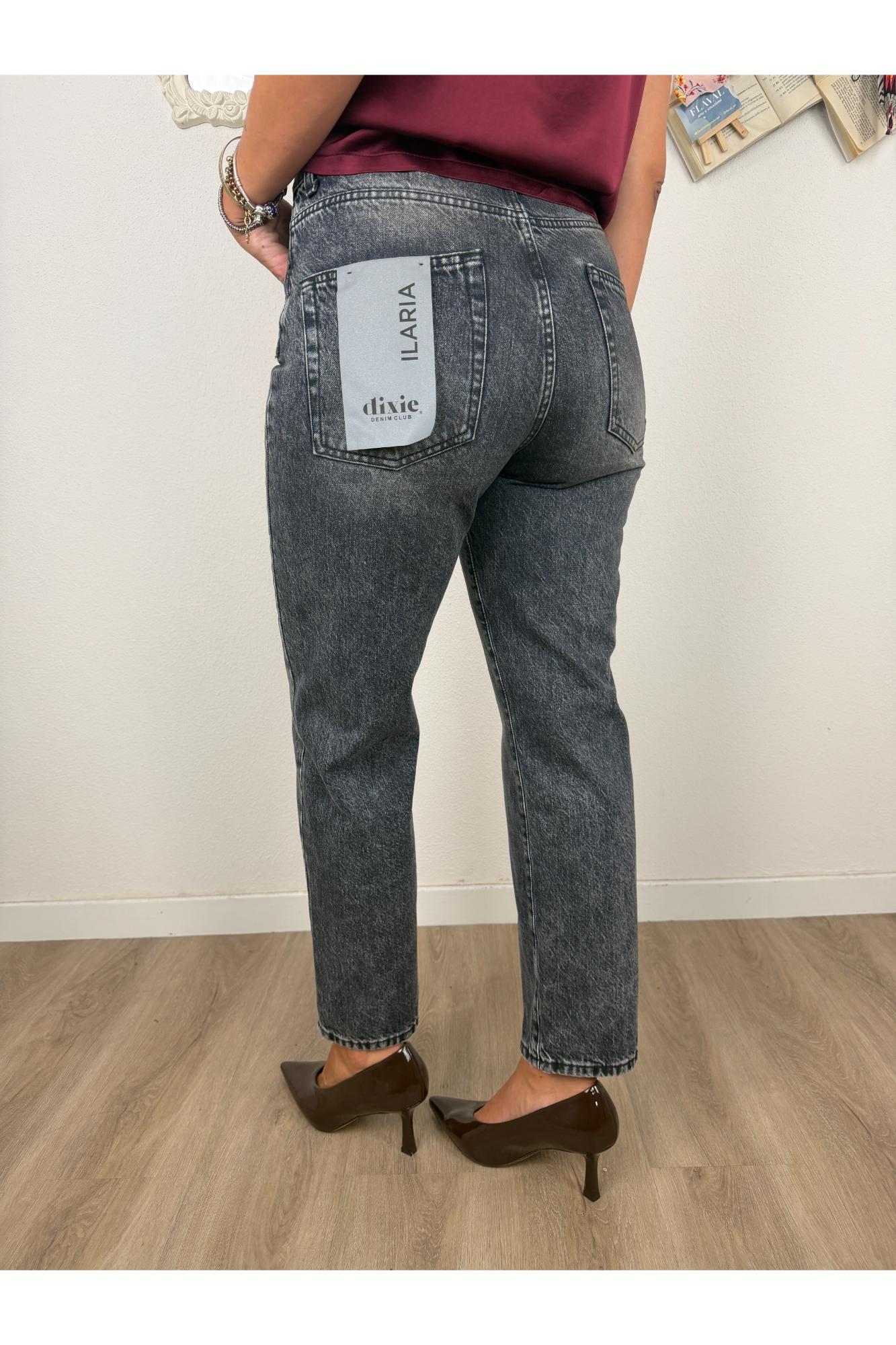 DIXIE Jeans dritto scolorito dark Dixie Denim