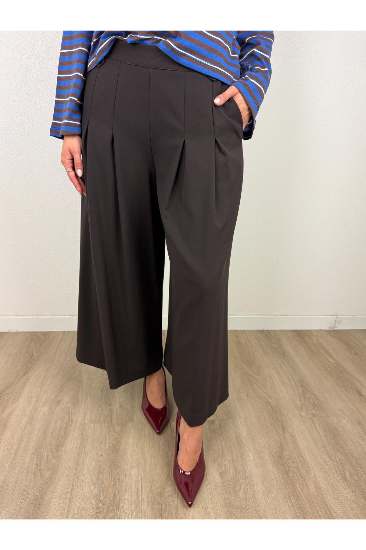 DIXIE Pantalone effetto gonna Dixie Moro