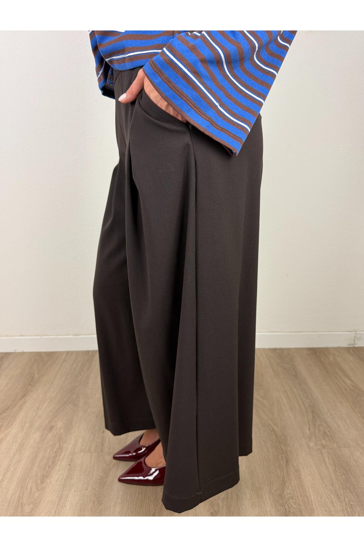 DIXIE Pantalone effetto gonna Dixie Moro