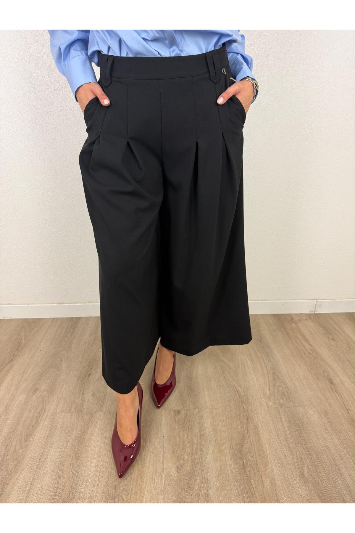 DIXIE Pantalone effetto gonna Dixie Nero
