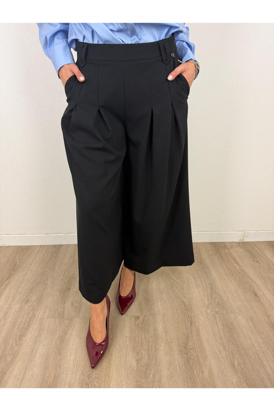 DIXIE Pantalone effetto gonna Dixie Nero