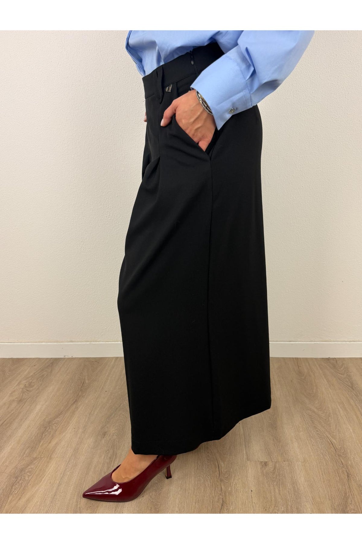 DIXIE Pantalone effetto gonna Dixie Nero