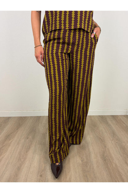 DIXIE Pantalone ondina Dixie Olio