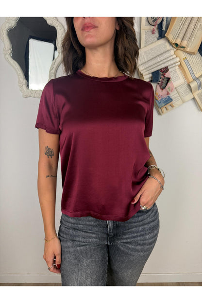DIXIE Dixie- Maglia manica corta girocollo Vinaccia