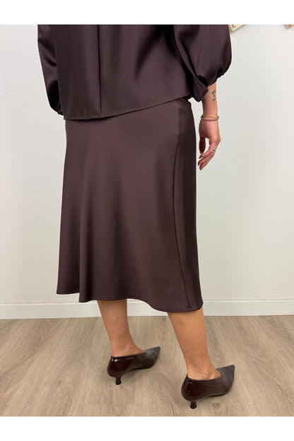 IMPERIAL Gonna satin Imperial Plum