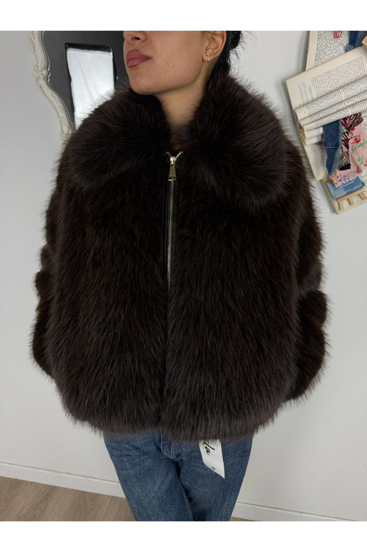 IMPERIAL Pelliccia con collo ampio Imperial Moro