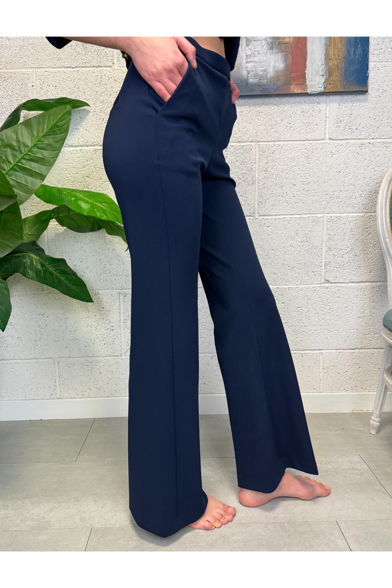 IMPERIAL Pantalone a palazzo Imperial Blu