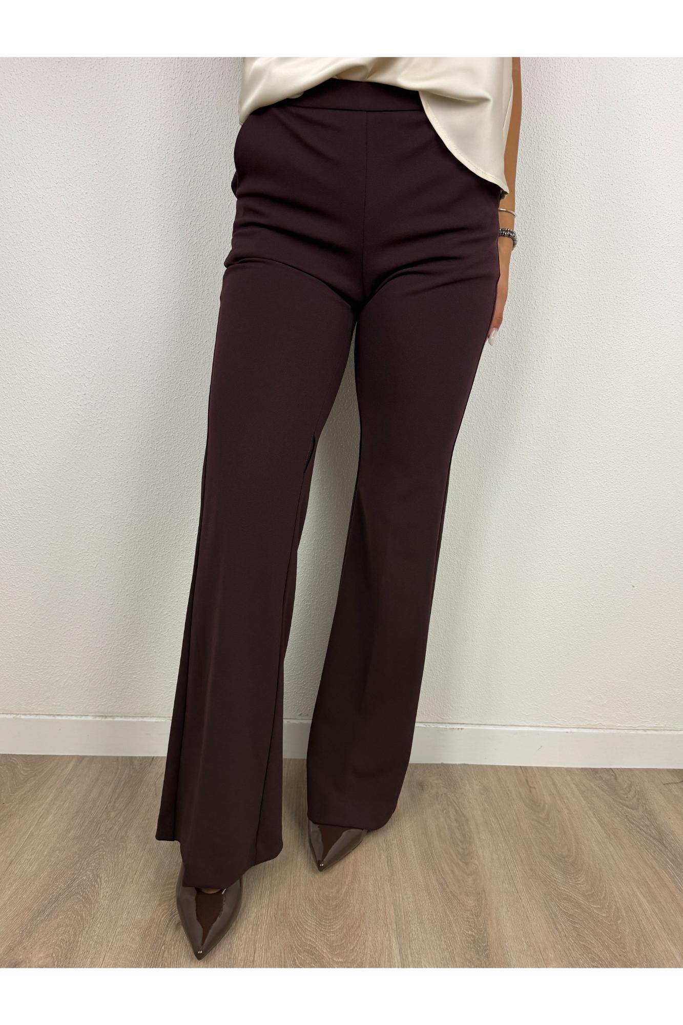 IMPERIAL Pantalone a palazzo Imperial Plum