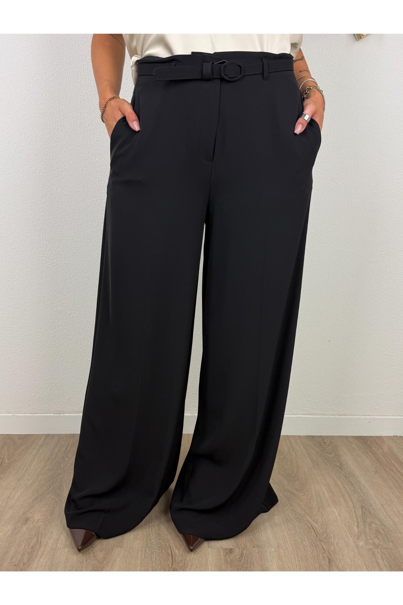 IMPERIAL Pantalone palazzo Imperial Nero