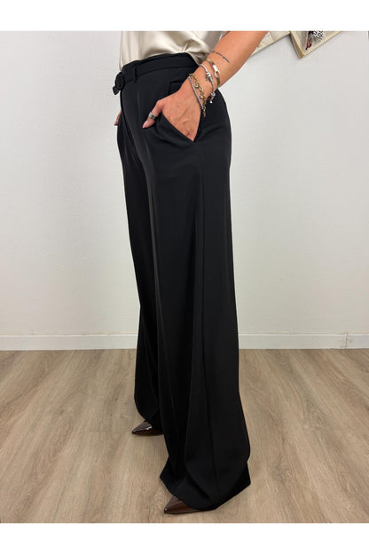 IMPERIAL Pantalone palazzo Imperial Nero