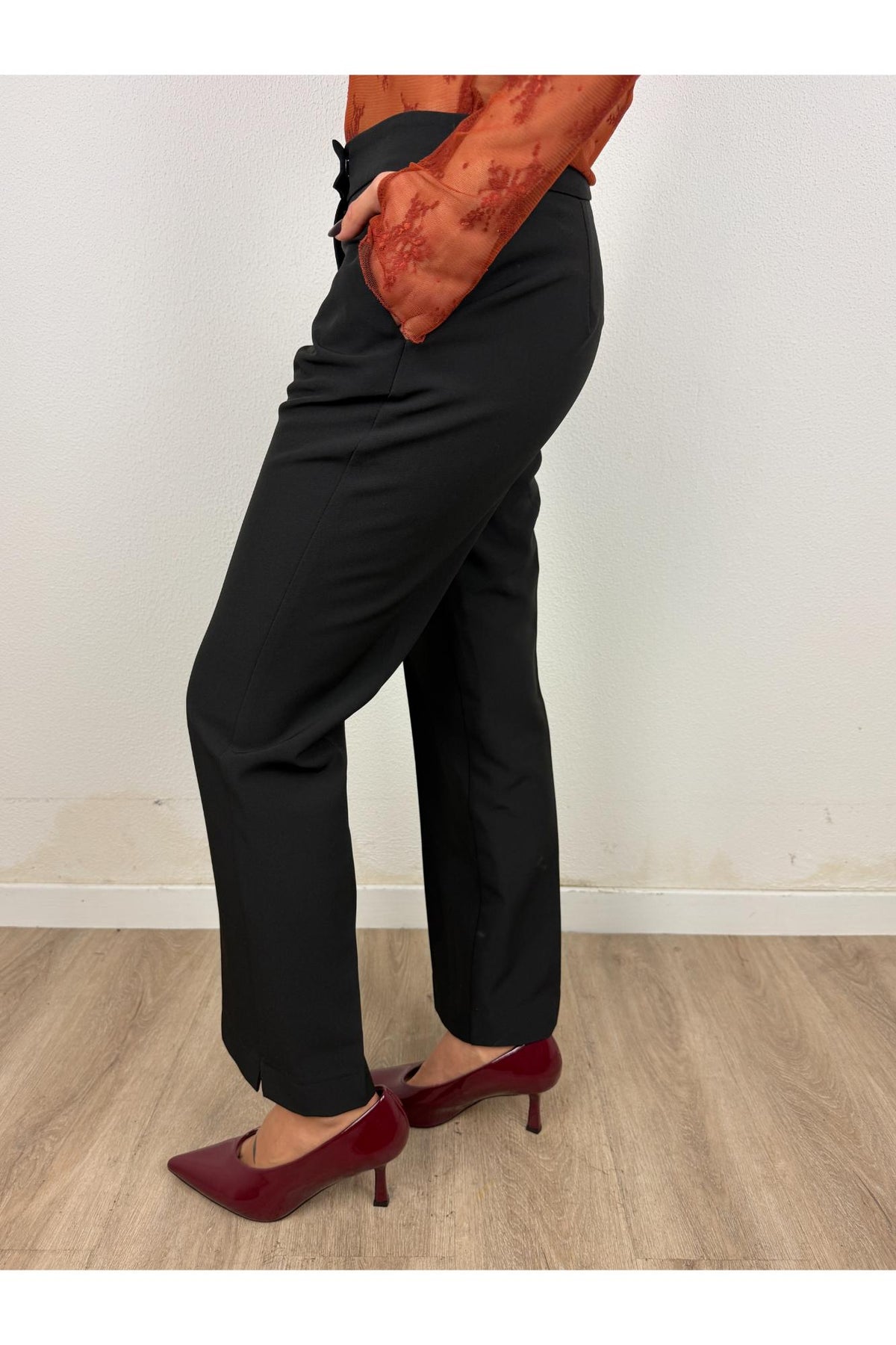 IMPERIAL Pantalone slim Imperial Nero