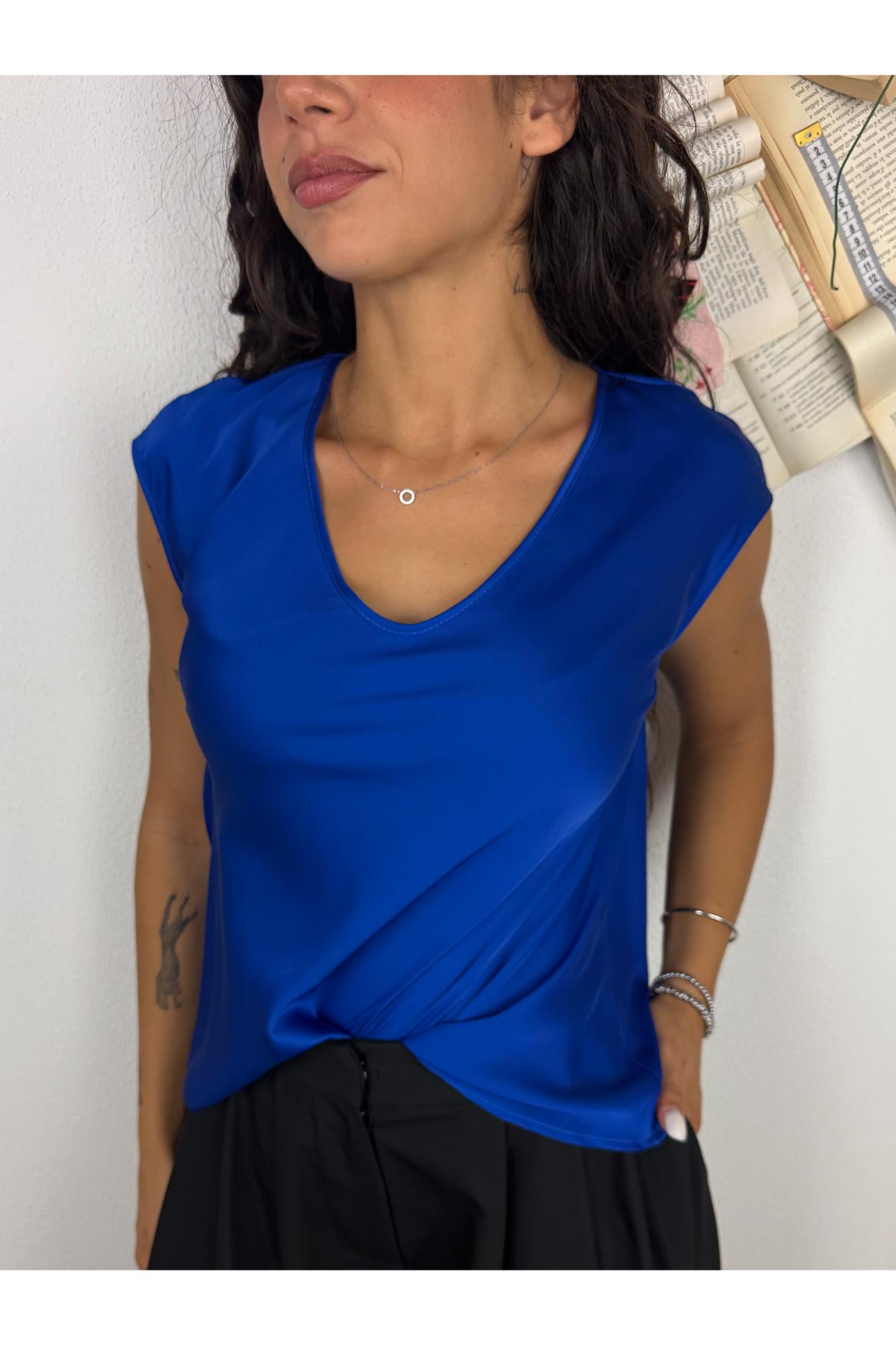 IMPERIAL Blusa manica corta Imperial Bluette