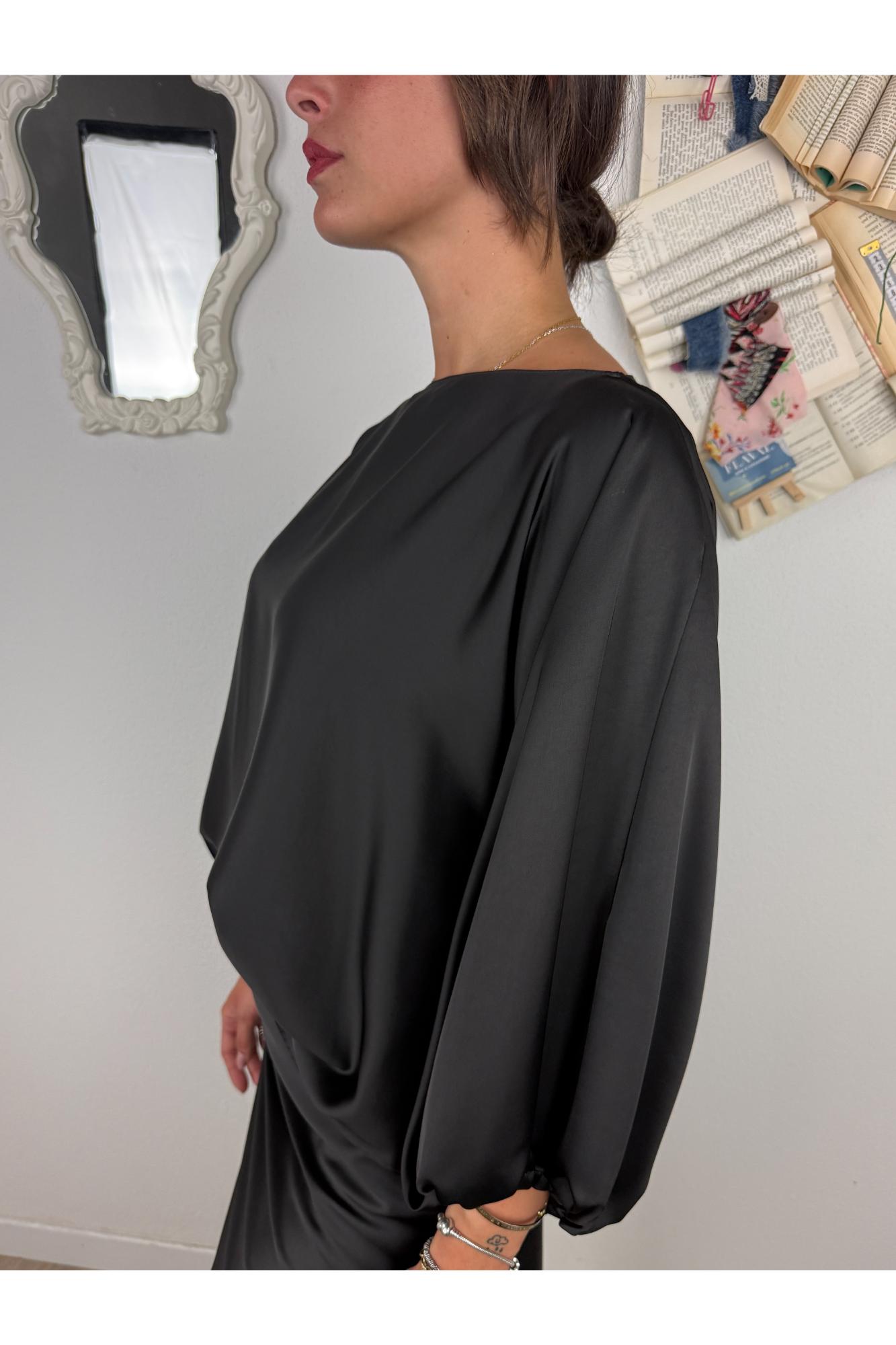 IMPERIAL Blusa manica palloncino Imperial Coffe