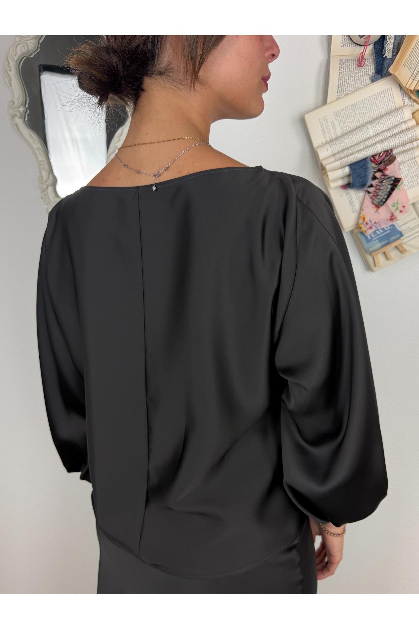 IMPERIAL Blusa manica palloncino Imperial Coffe