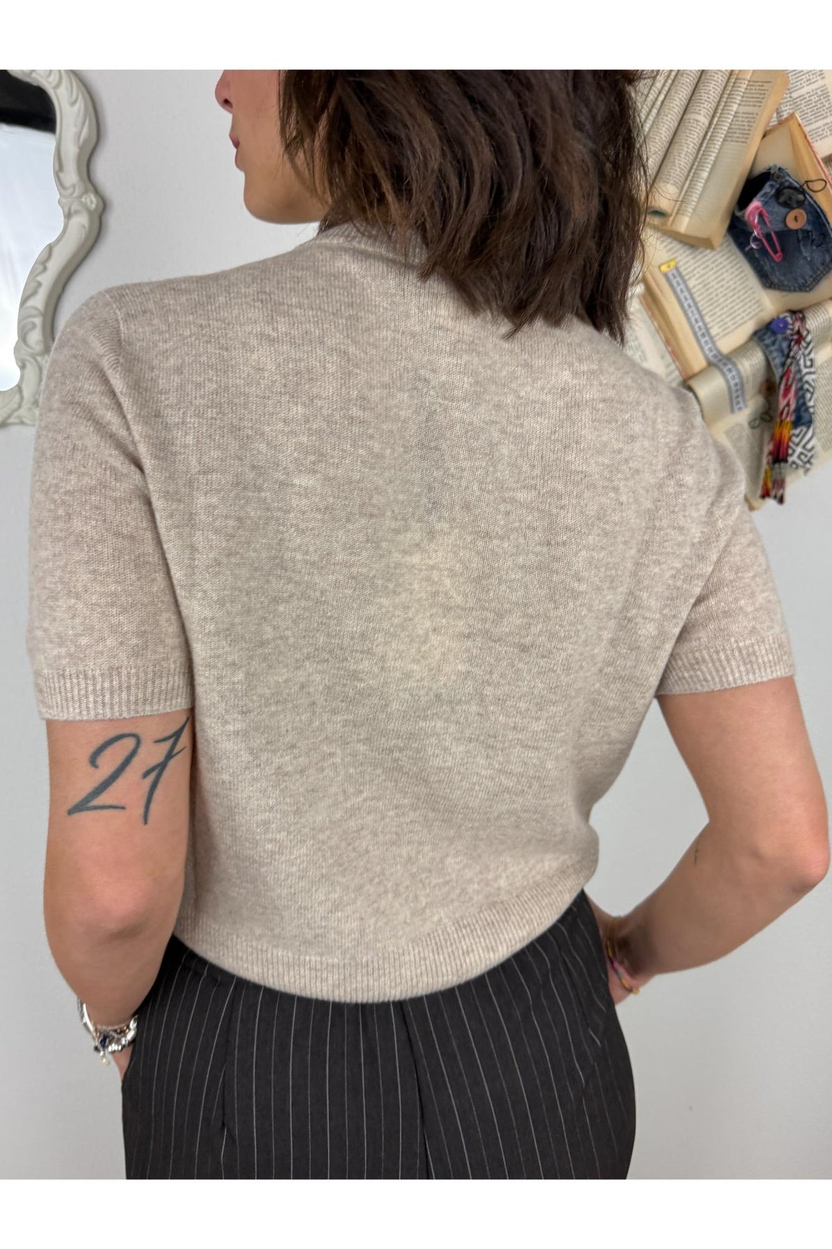 METOO Cardigan misto cachemire Metoo Beige