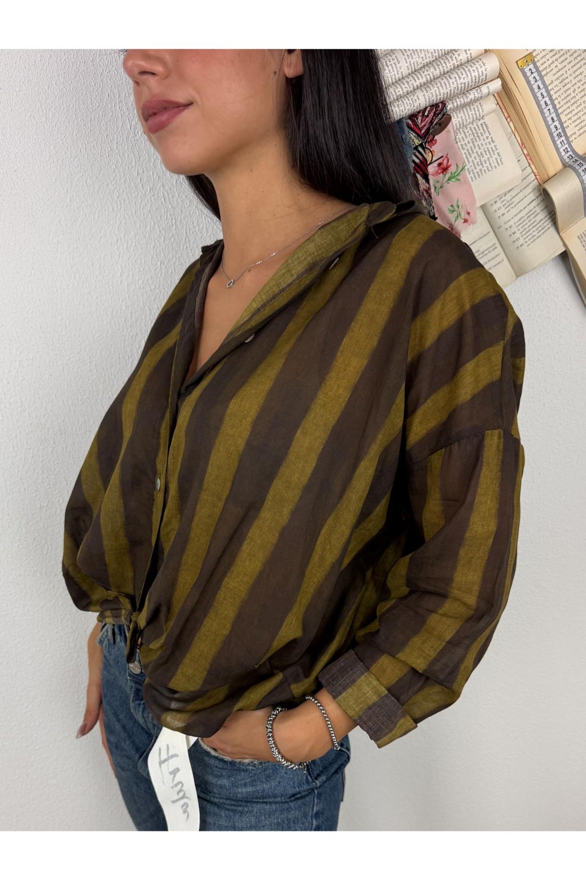 METOO Camicia rigata Metoo Moro