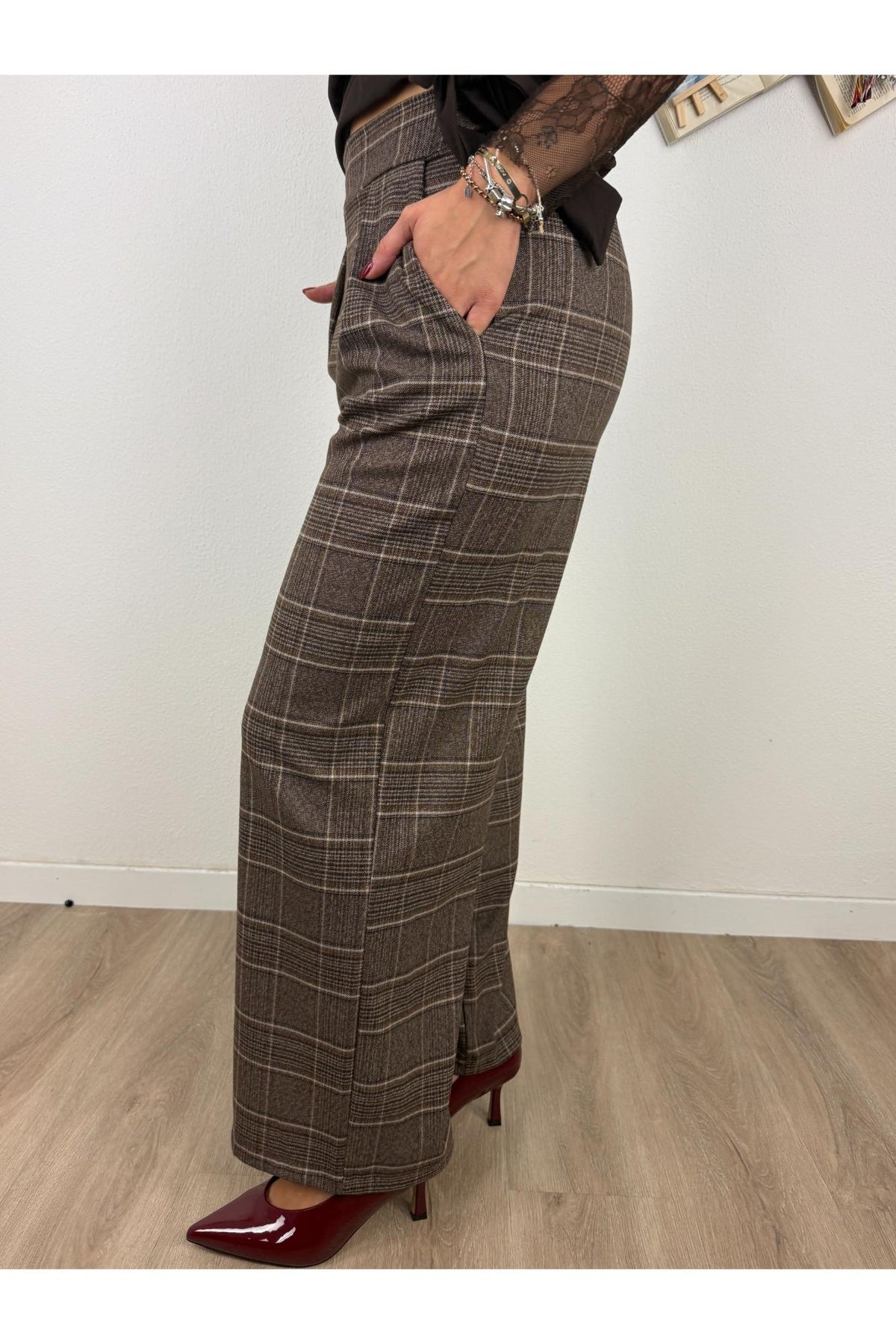 METOO Pantalone galles a palazzo Metoo Beige