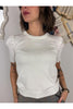 maglia con manica a palloncino metoo 6104 22482719