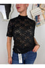 maglia in pizzo manica corta metoo 6119 26361586