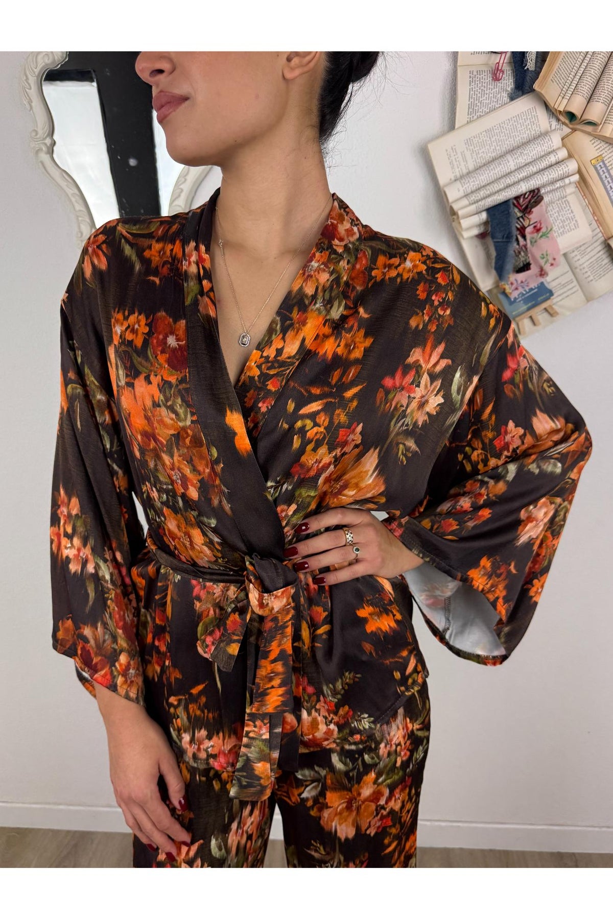 METOO Kimono fantasia Metoo Moro