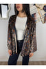 cardigan aperto fantasia con fodera a contrasto metoo 6515 22851115