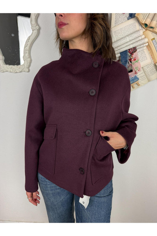 METOO Cappottino corto unitoMetoo Bordeau