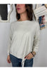 maglia girocollo taglia dritta metoo t9487 21523226