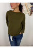 maglia dritta con spacchetti metoo t9644 24729532