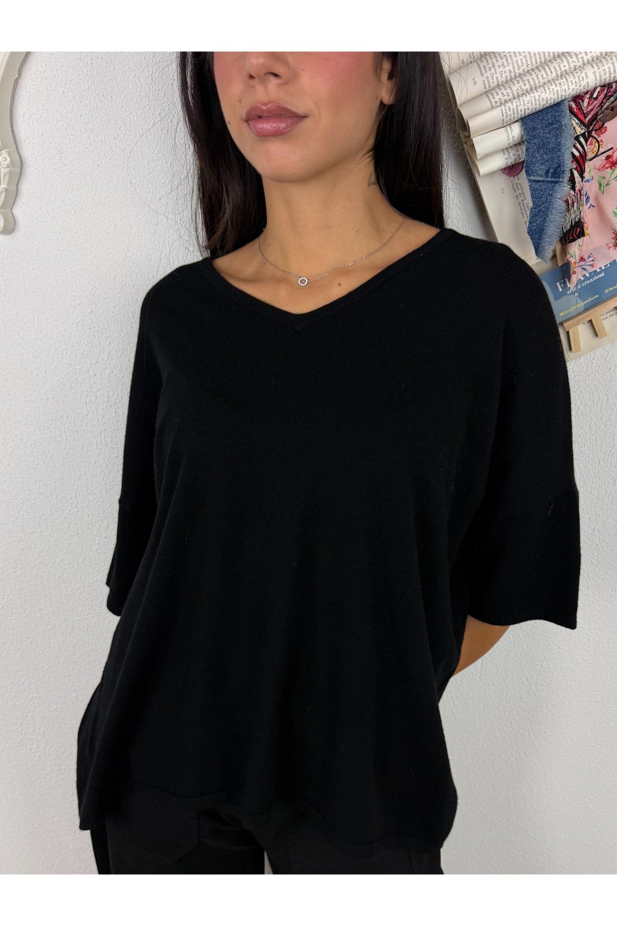 SUSY MIX Gilet di pelliccia ecologica over Metoo Moro