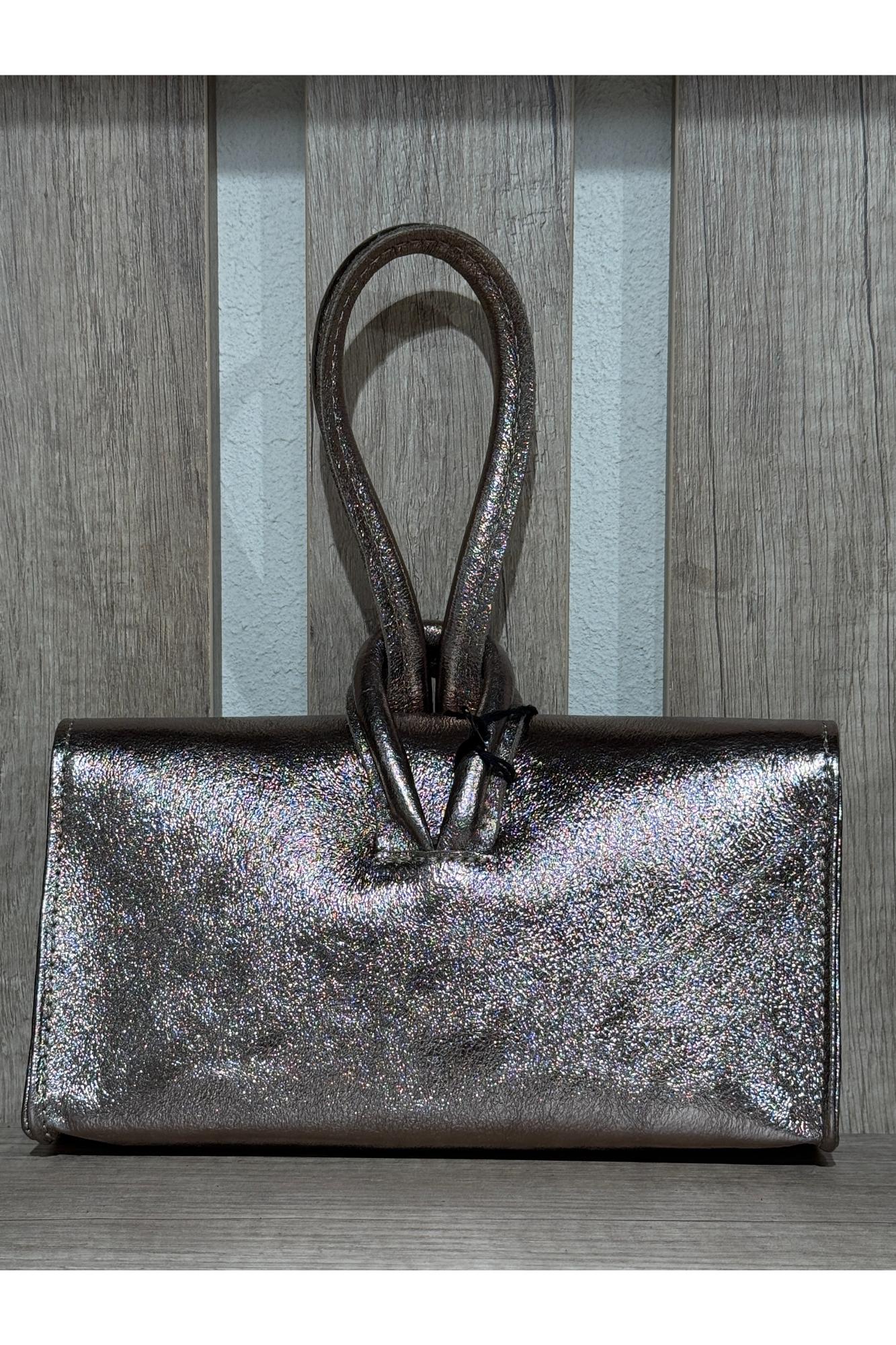 METOO TRINKETS Borsa manico ricurvo Metoo Oro