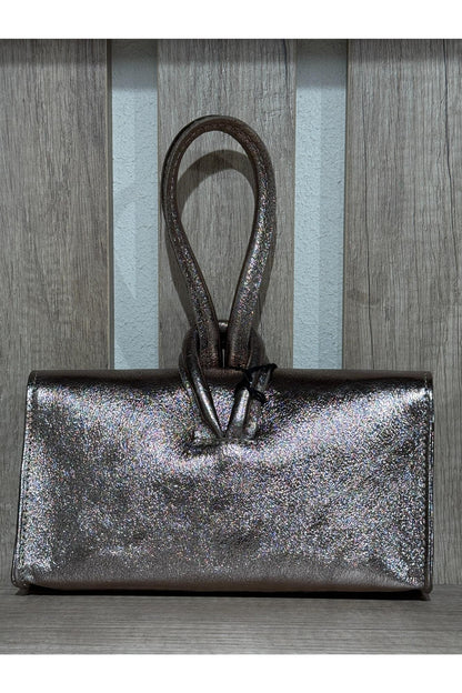 METOO TRINKETS Borsa manico ricurvo Metoo Oro