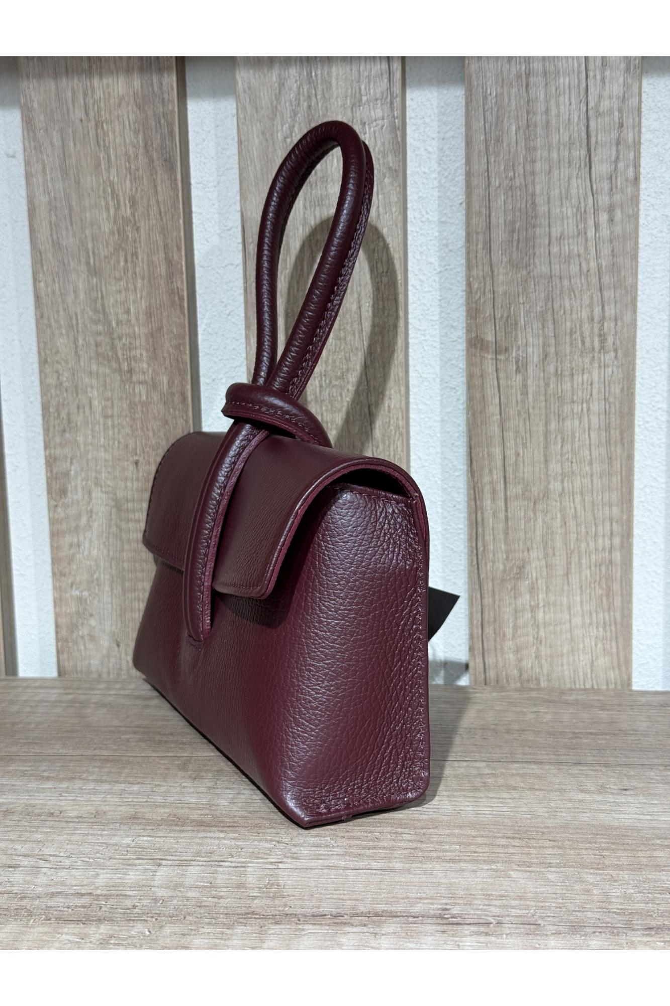 METOO TRINKETS Borsa manico ricurvo Metoo Vino
