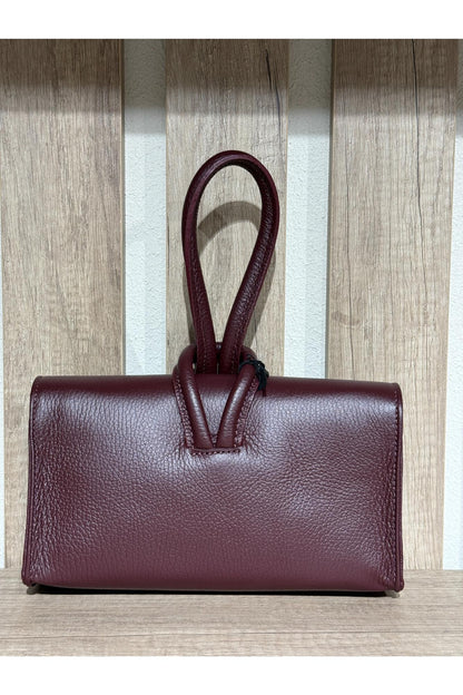 METOO TRINKETS Borsa manico ricurvo Metoo Vino