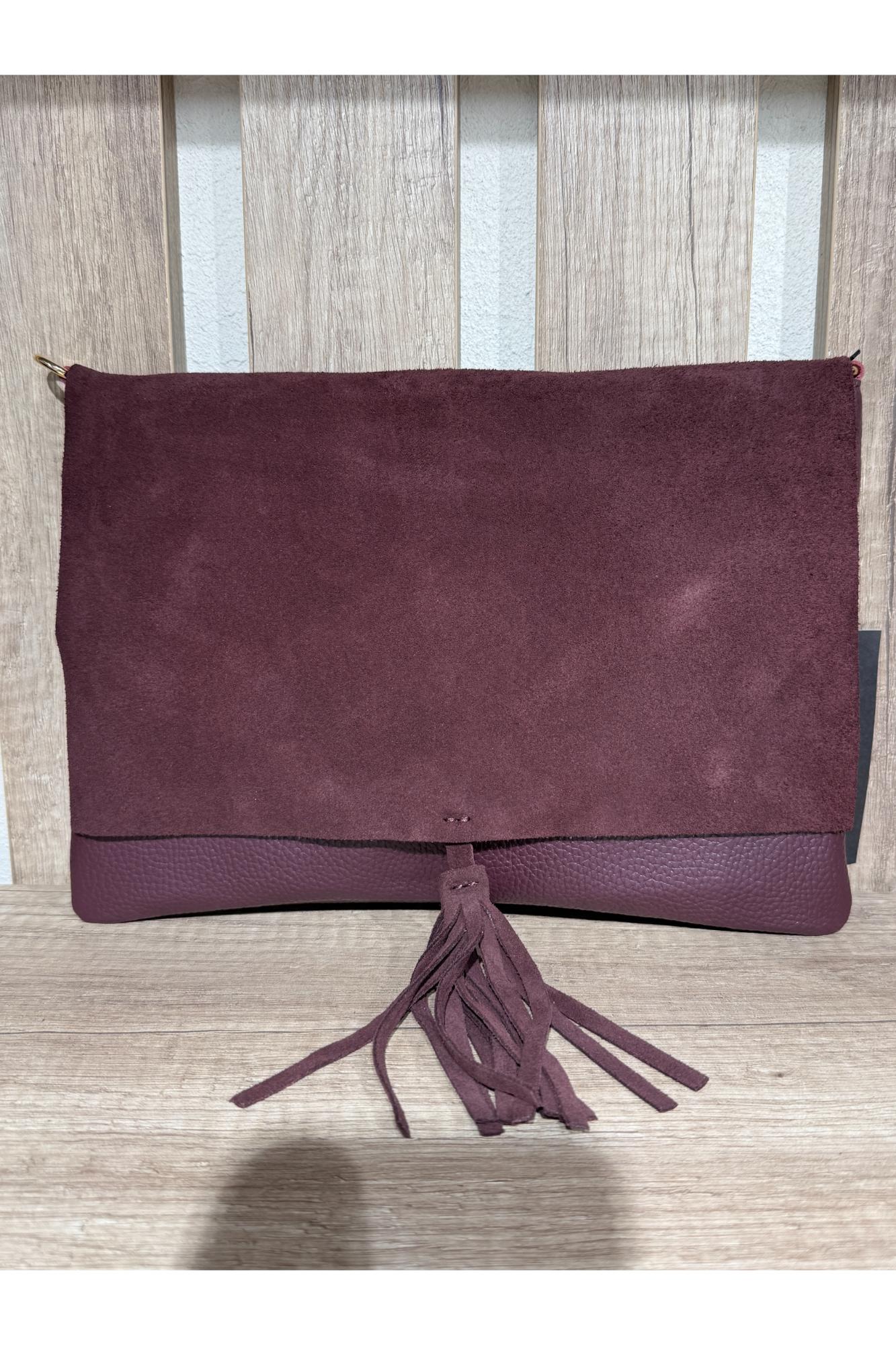 METOO TRINKETS Borsa piatta con pendaglio Metoo Vino