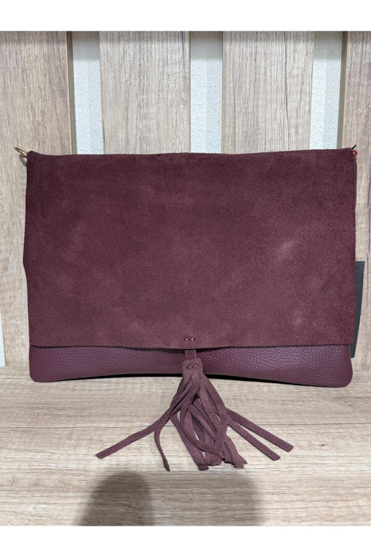 METOO TRINKETS Borsa piatta con pendaglio Metoo Vino
