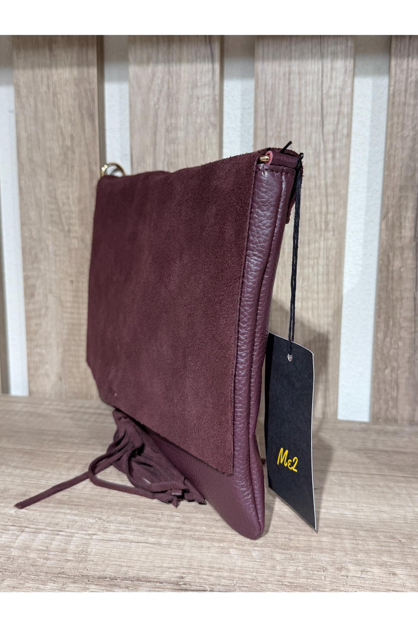 METOO TRINKETS Borsa piatta con pendaglio Metoo Vino