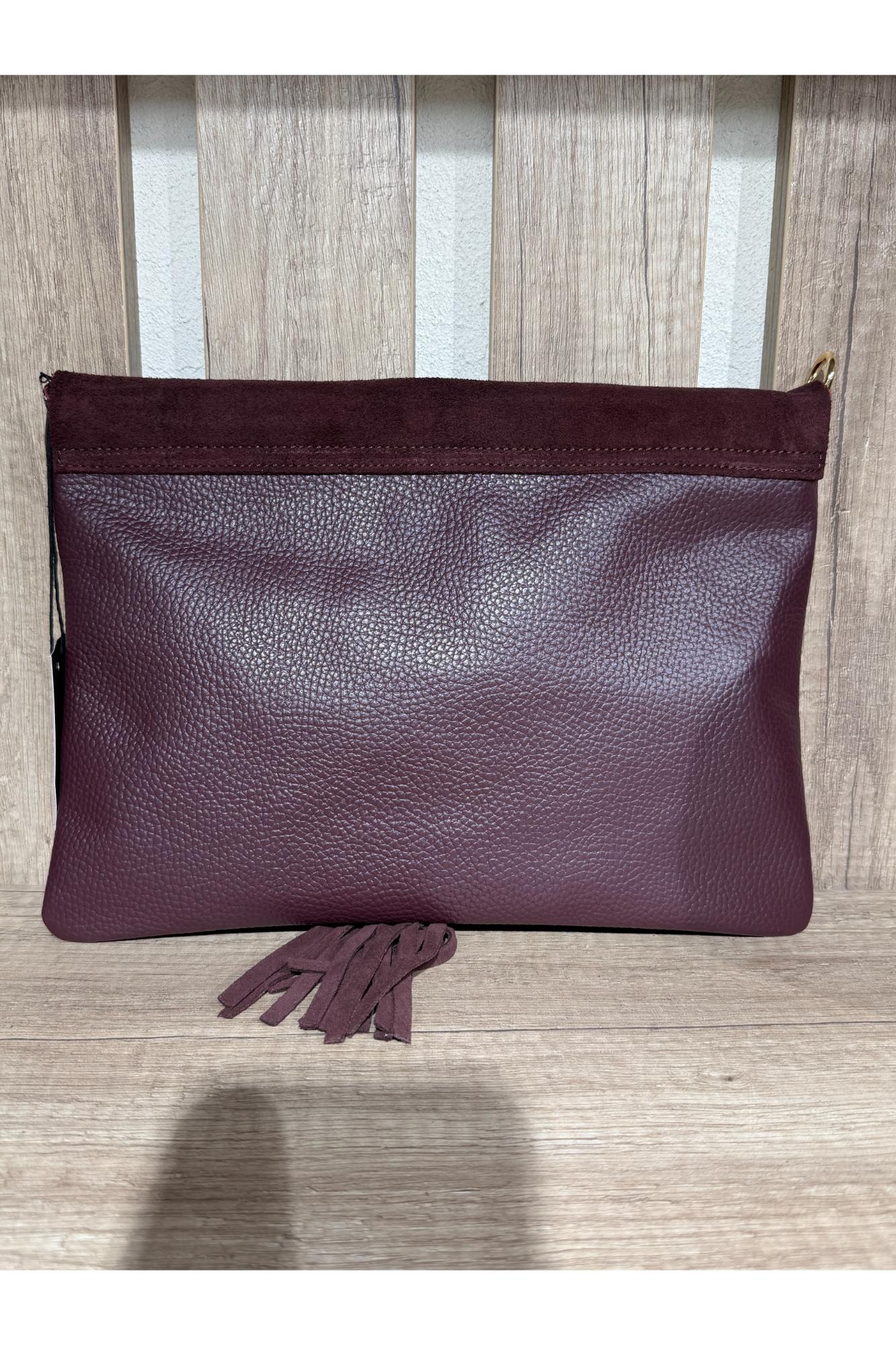 METOO TRINKETS Borsa piatta con pendaglio Metoo Vino