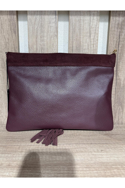 METOO TRINKETS Borsa piatta con pendaglio Metoo Vino