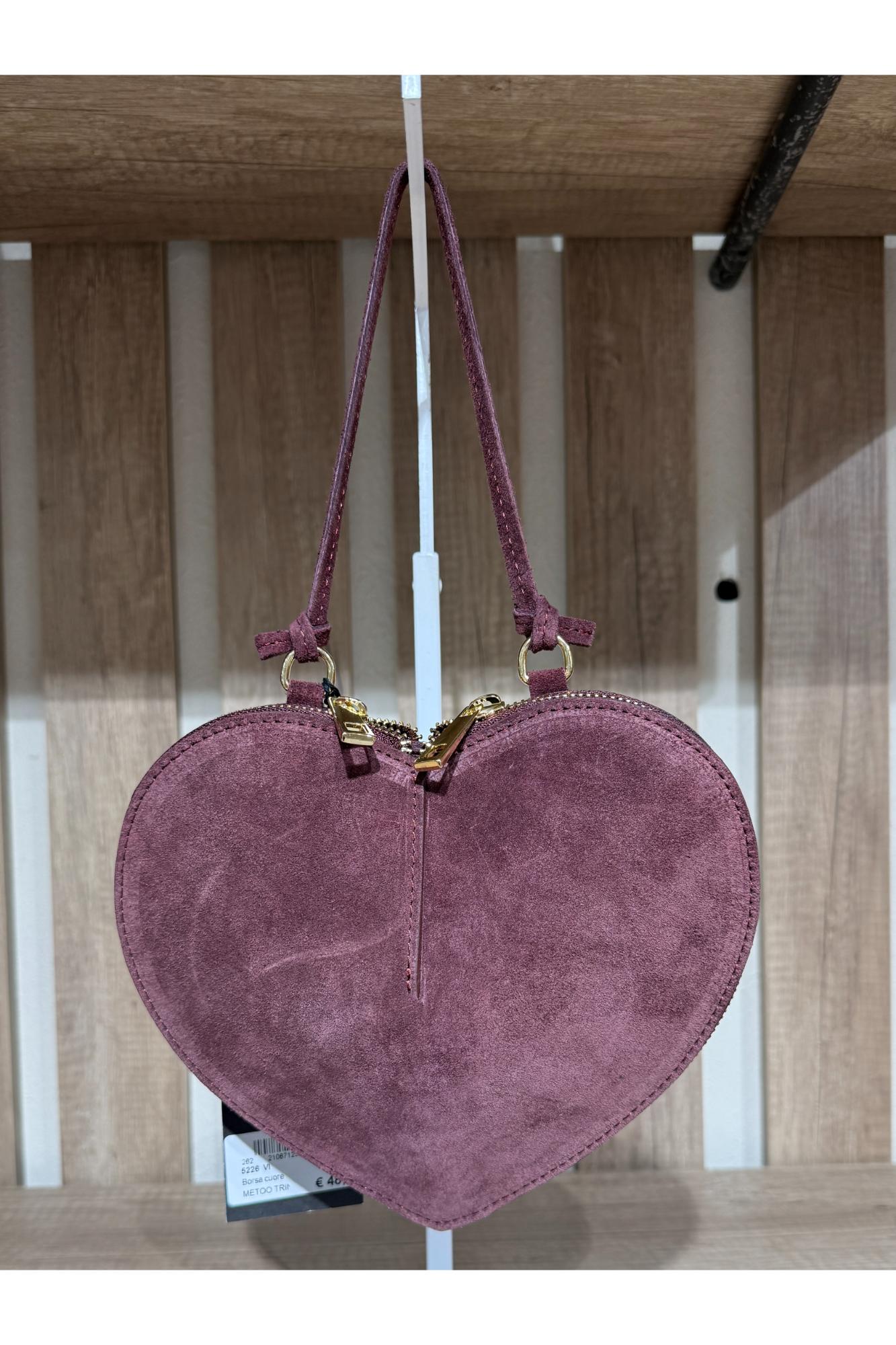 METOO TRINKETS Borsa a cuore Metoo Vino