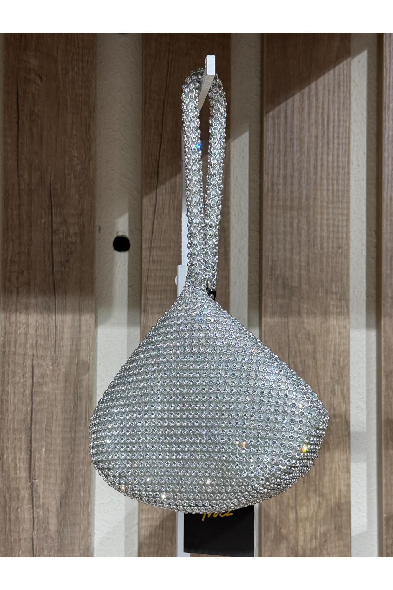 METOO TRINKETS Borsa a triangolo Metoo Argento