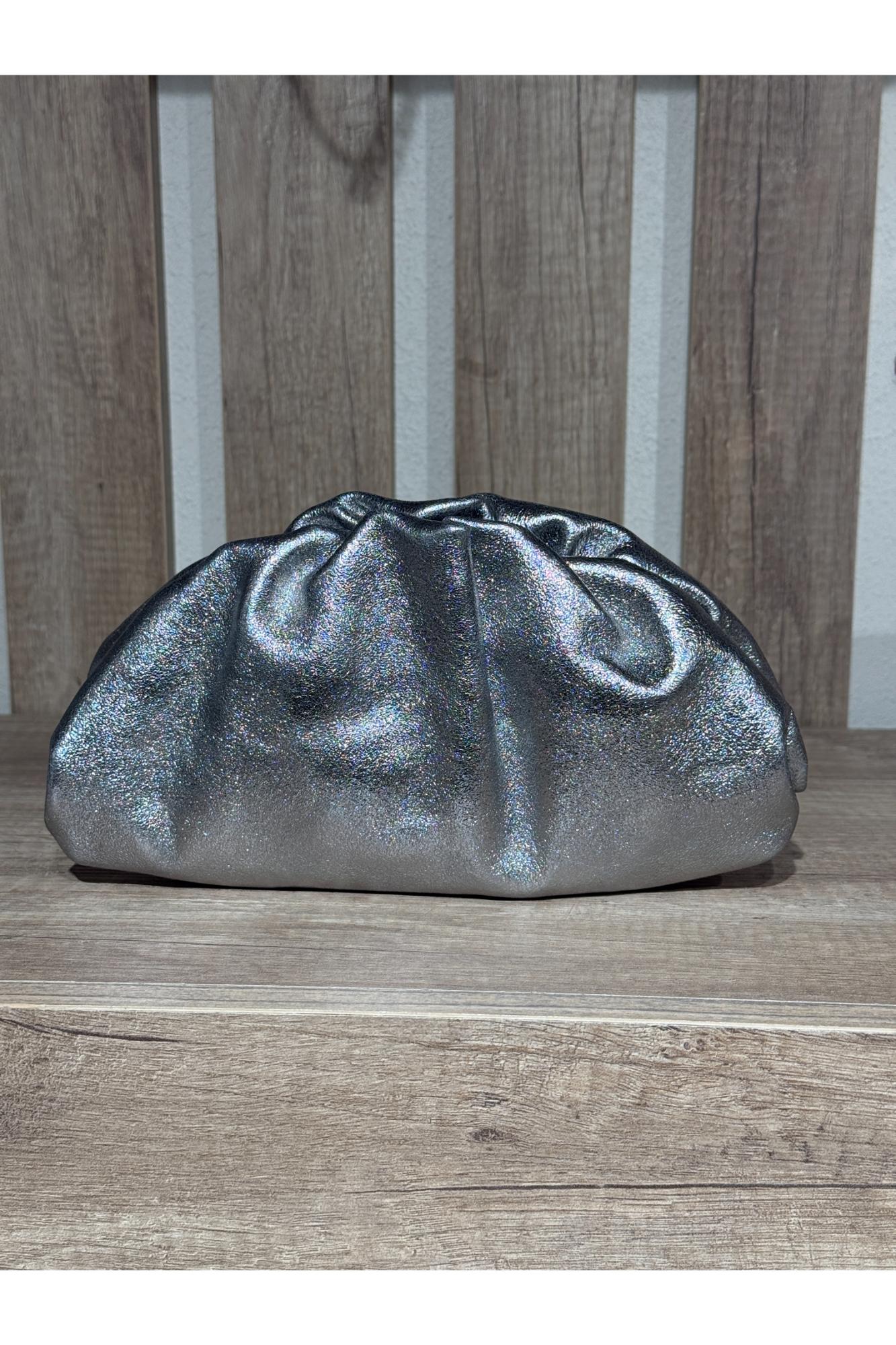 METOO TRINKETS clutch Argento