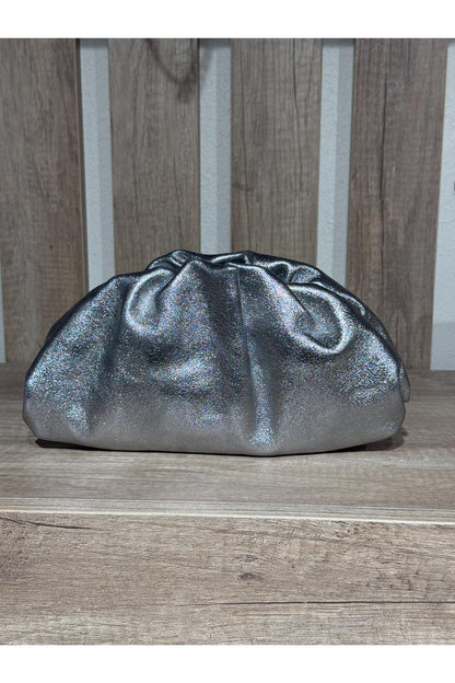 METOO TRINKETS clutch Argento